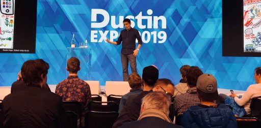 Dustin Expo 2019 - Time Traveller föreläser - Tomas Bendz